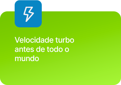 Velocidade turbo antes de todo o mundo